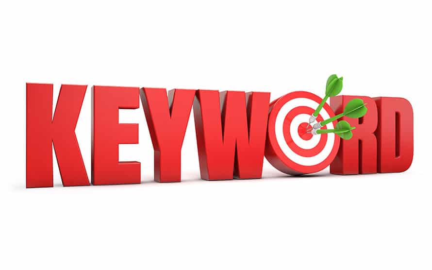 Keyword research and search engine optimization