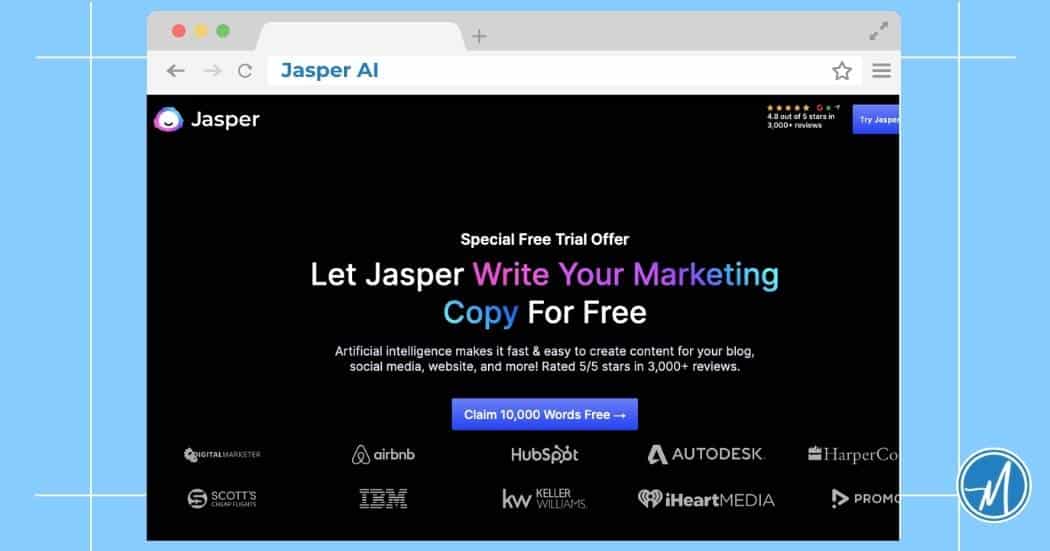 AI SEO Tool #4 - Jasper AI for Custom AI Images